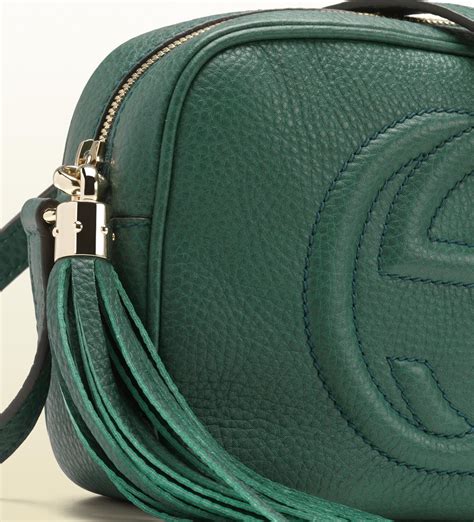 dark green gucci purse